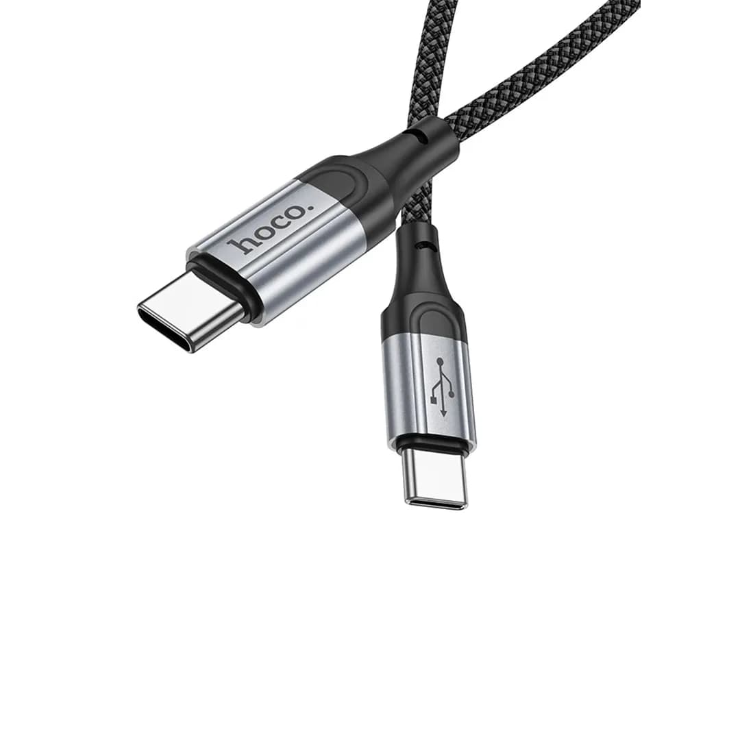 کابل دیتا و شارژ 60 وات دو سر Type-C هوکو مدل X102 — تصویر ۲