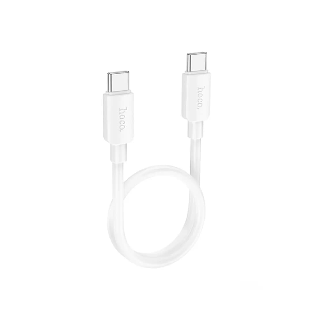 کابل دیتا و شارژ 60 وات دو سر Type-C هوکو مدل X96