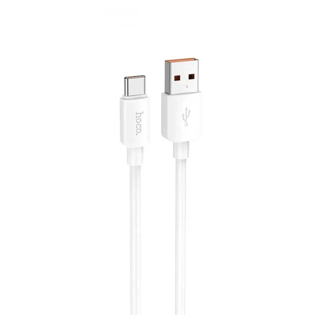 کابل دیتا و شارژ 27 وات USB به Type-C هوکو مدل X96