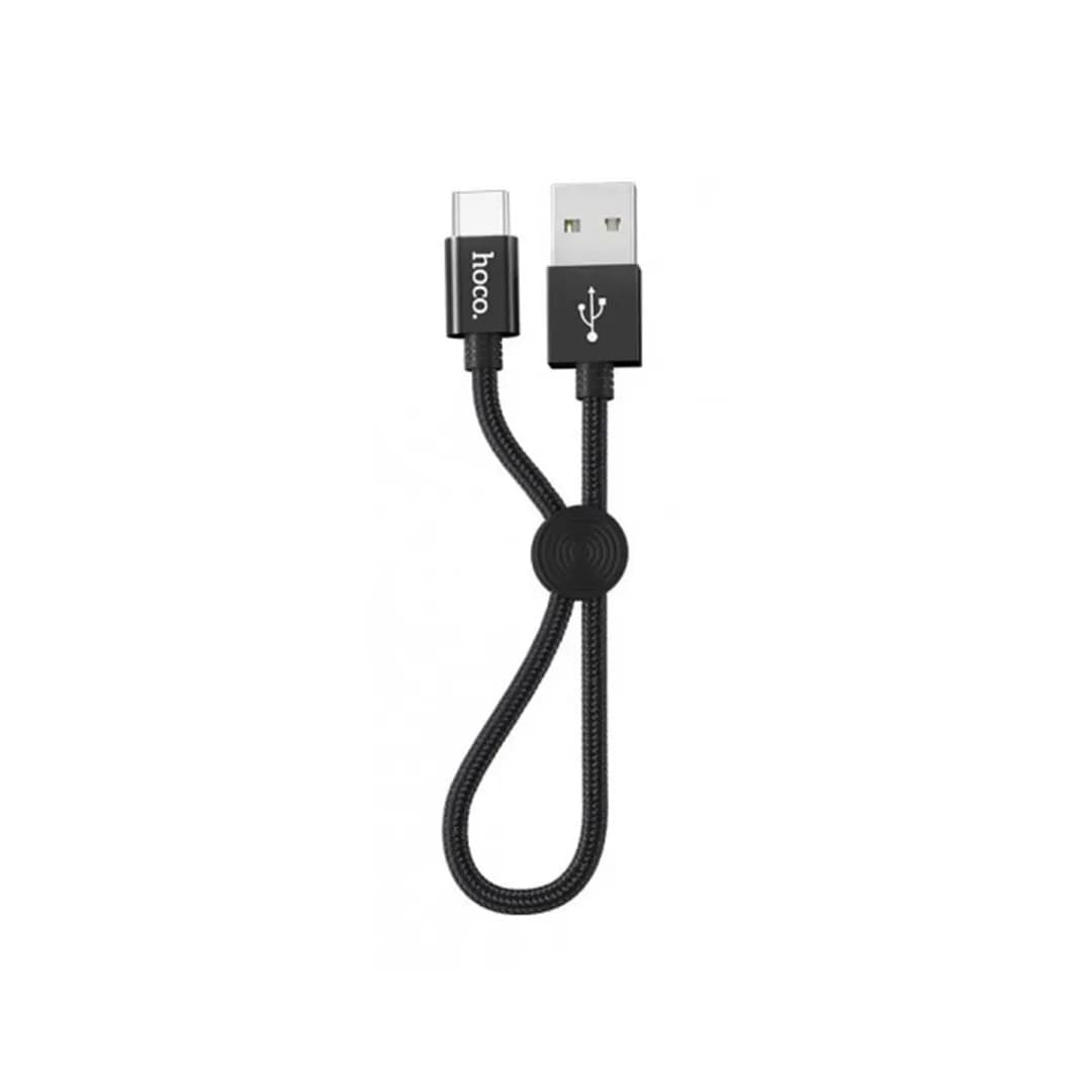 کابل دیتا و شارژ USB به Type-C هوکو مدل X35