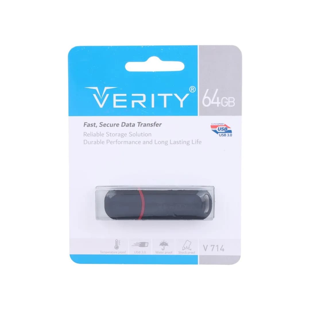 فلش مموری وریتی مدل V714 ظرفیت 64 گیگابایت USB3.0 — تصویر ۳