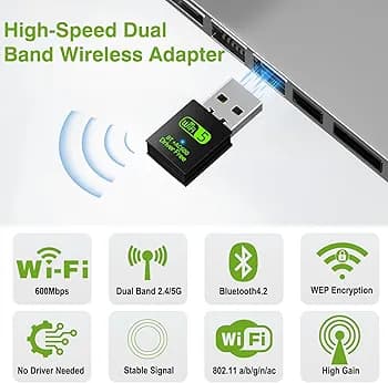 آداپتور USB وایفای و بلوتوث — تصویر ۷