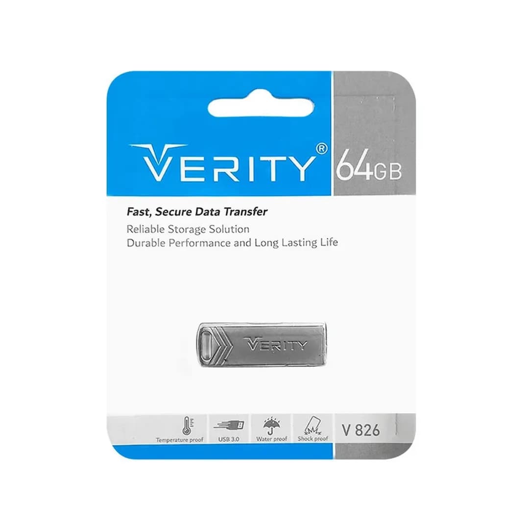 فلش مموری وریتی مدل V826 ظرفیت 64 گیگابایت USB3.0 — تصویر ۳