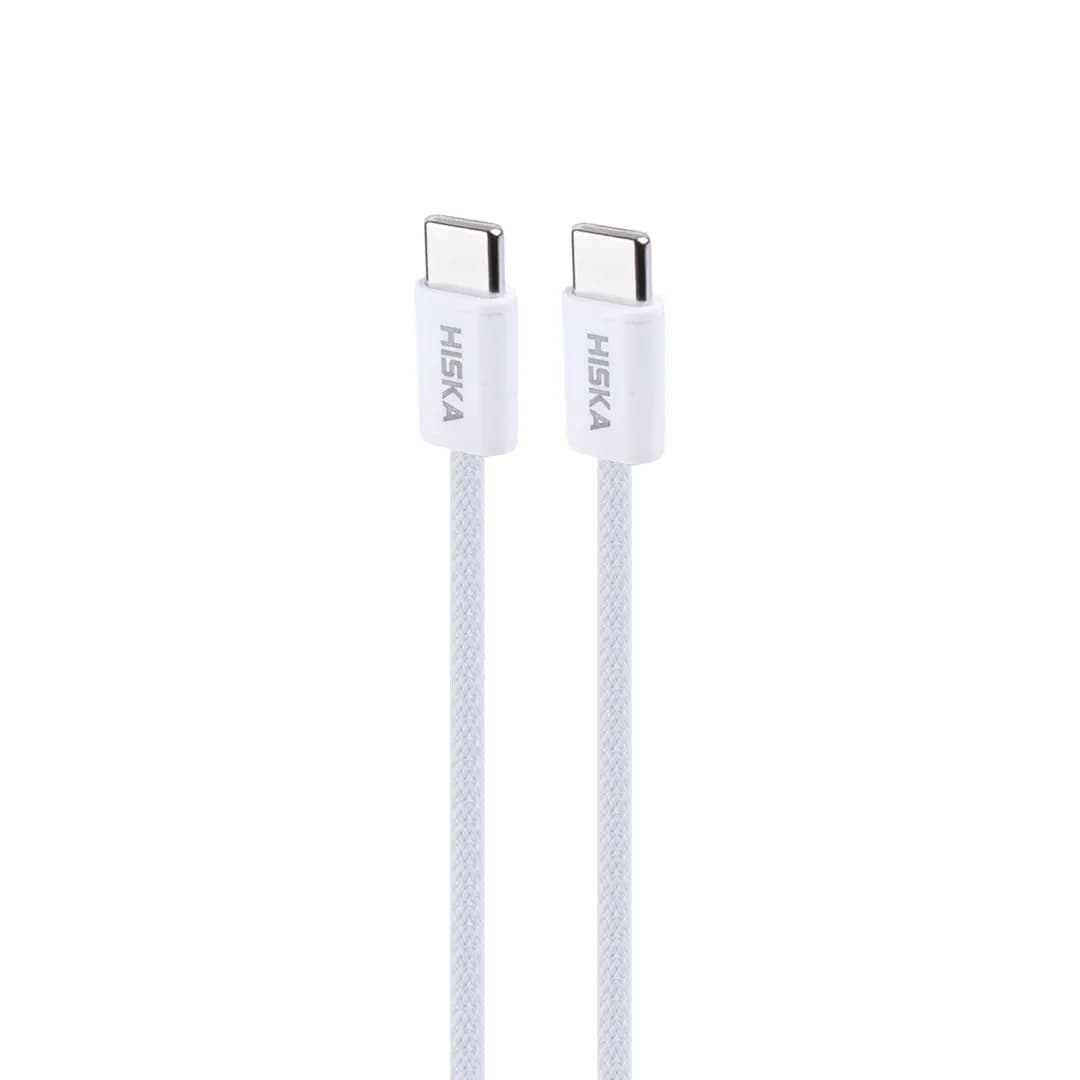 کابل دیتا و شارژ 60 وات دو سر Type-C هیسکا مدل LX-811CC