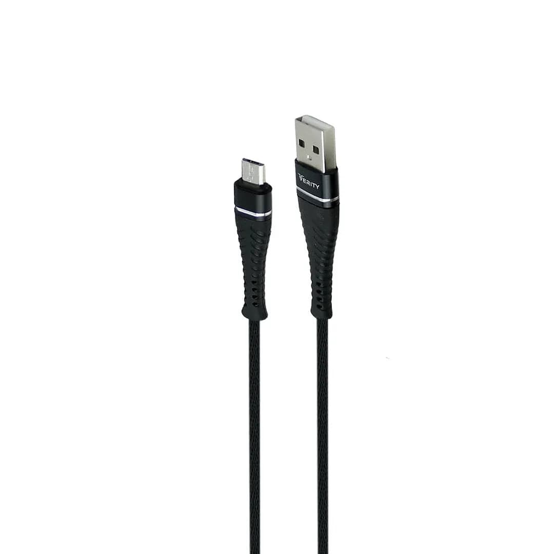 کابل دیتا و شارژ USB به MicroUSB وریتی مدل CB3136A
