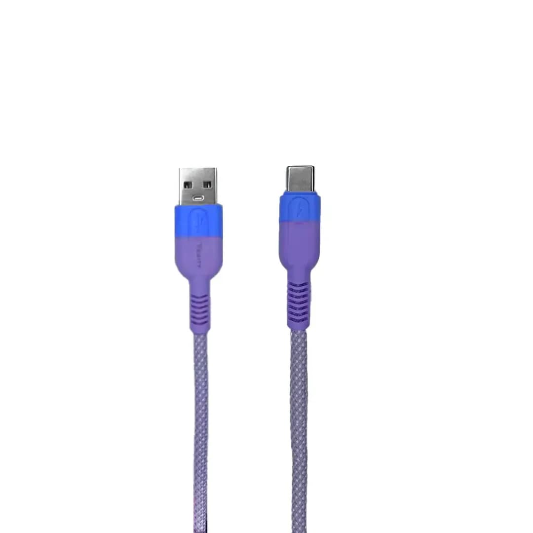 کابل دیتا و شارژ USB به Type-C وریتی مدل CB3161T