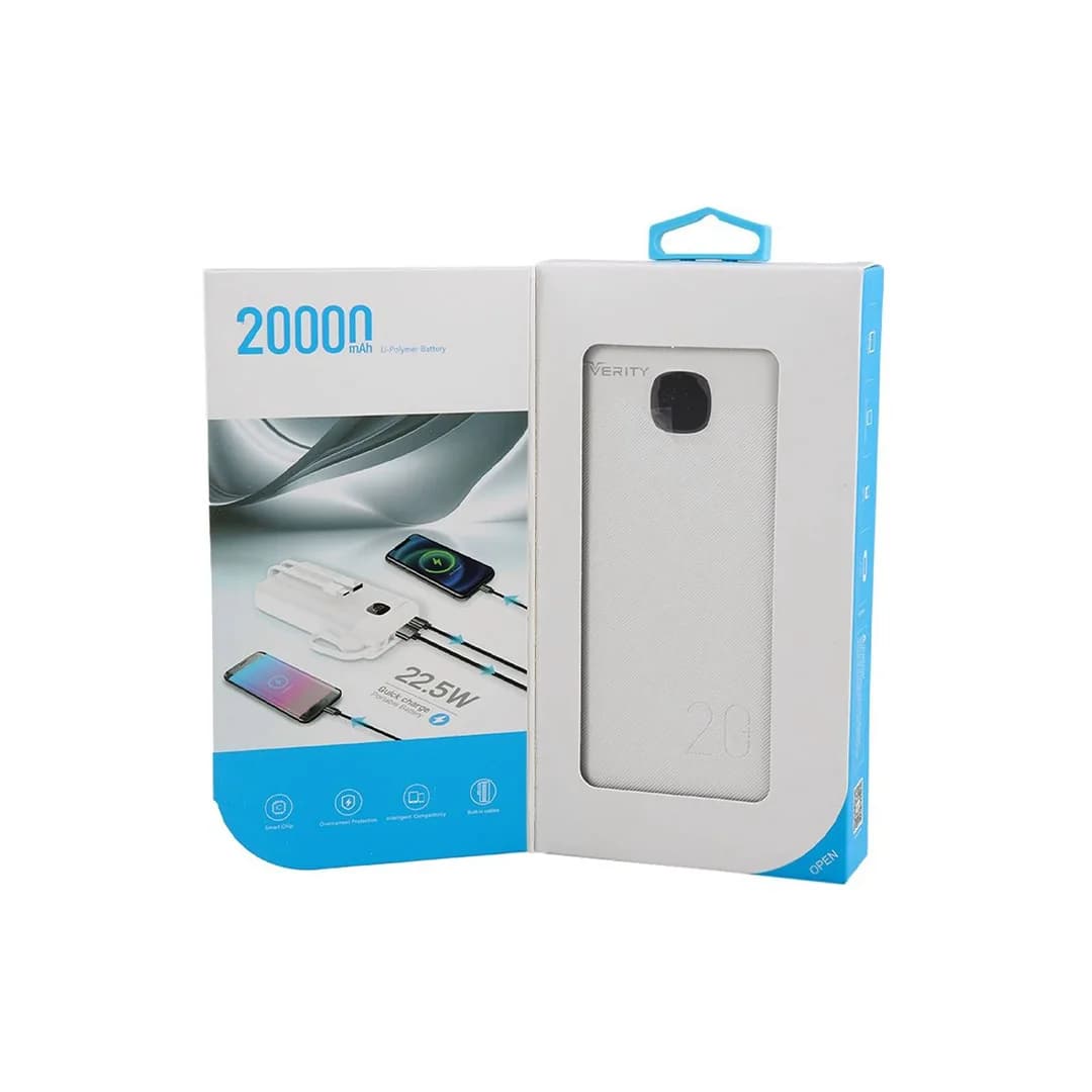 پاوربانک فست شارژ 20000 میلی آمپر وریتی مدل V-PH145 — تصویر ۵