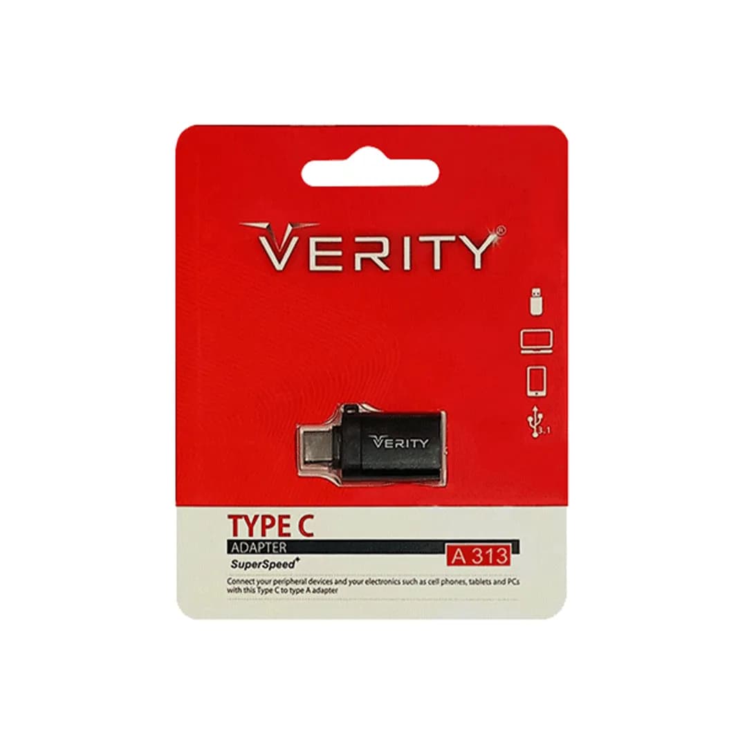 تبدیل OTG تایپ سی به USB وریتی مدل A313