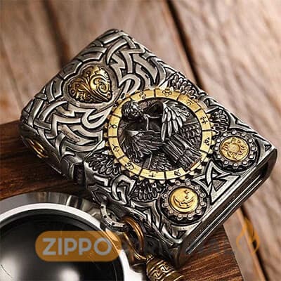 زیپو اصل مدل فرشته عدالت -لیمیتد — تصویر ۳