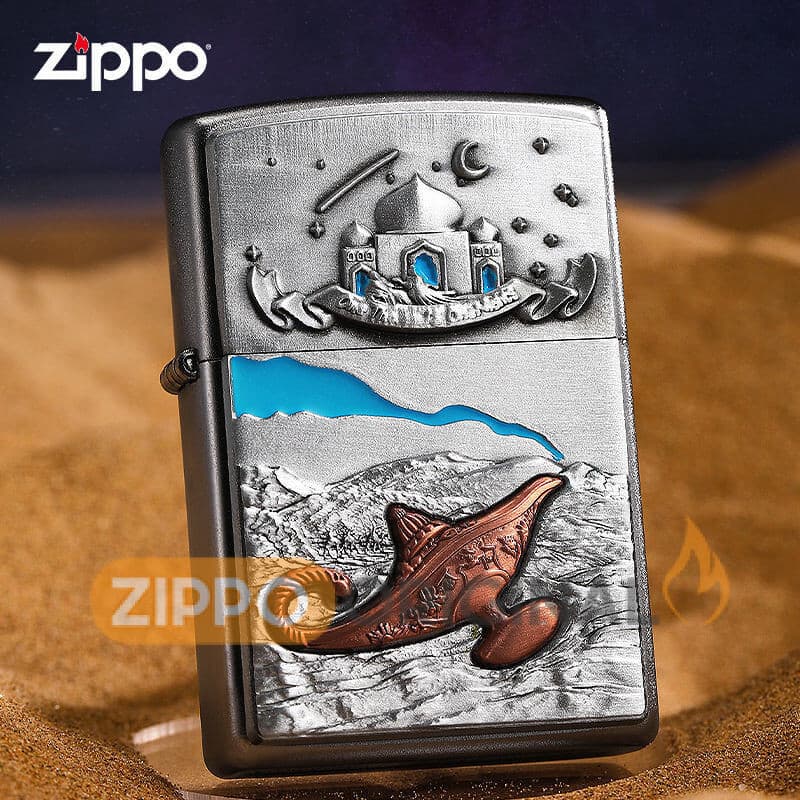زیپو اصل مد علاءالدین Zippo Aladdin