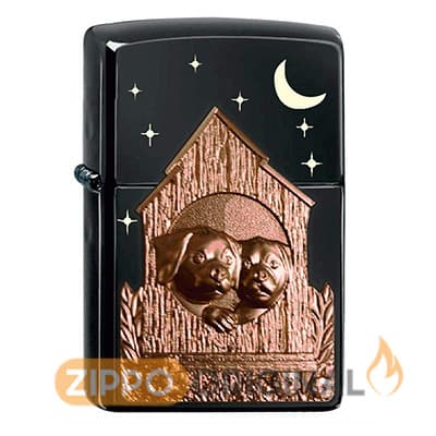 زیپو اصلی مدل dog house لیمیتد