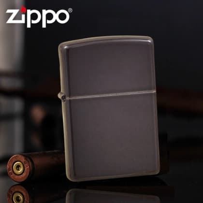زیپو اصل کد 28378 خاکستری — تصویر ۲
