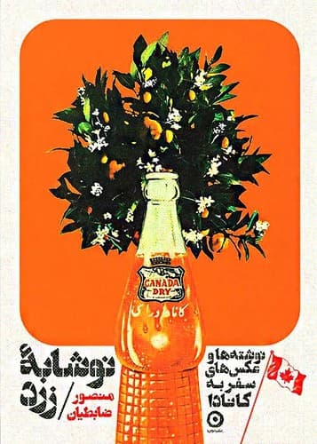 نوشابه زرد (مون) وزیری سلفون