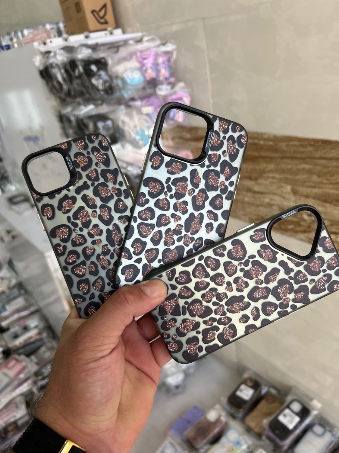 قاب پلنگی SO COOL برای آیفون 15 نرمال