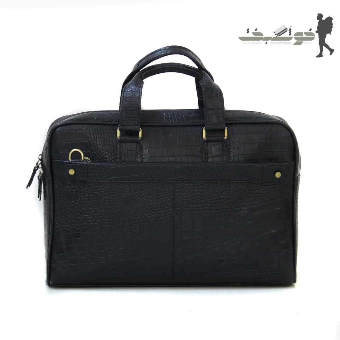 کیف اداری چرم گاوی طبیعی