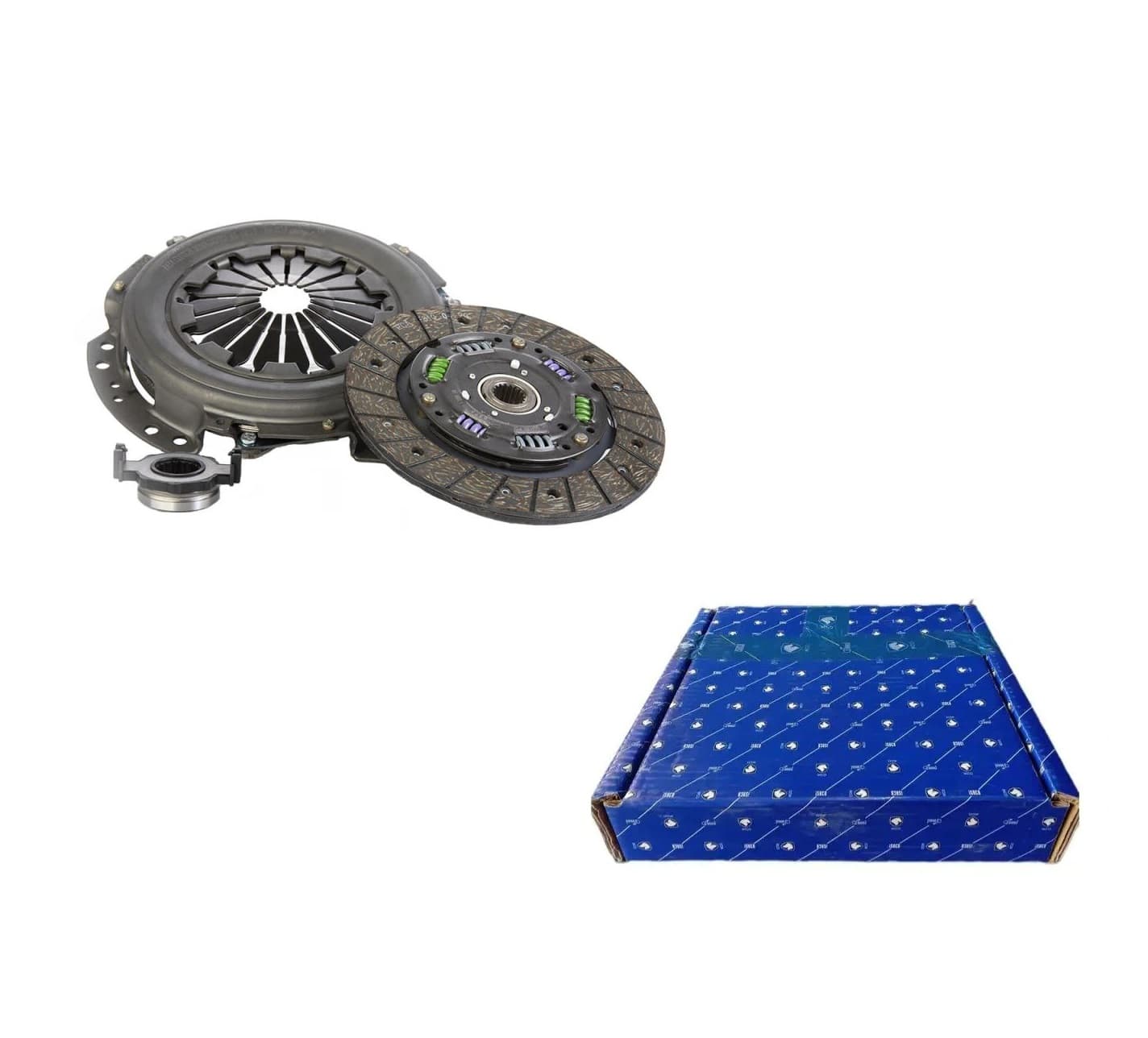 کیت کامل کلاچ موتور XU7 EF7 ایساکو کد 06703027 پژو 405 سمند پارس — تصویر ۲