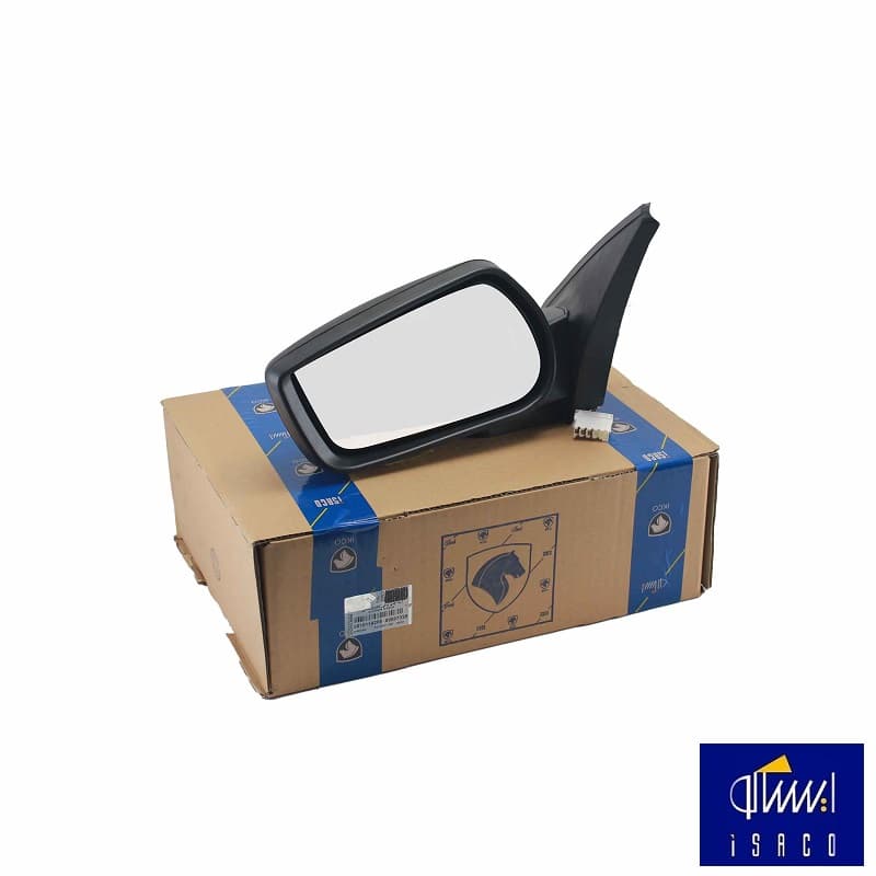 آینه چپ برقی جدید تاشوی ایساکو کد 00101192 پژو 405