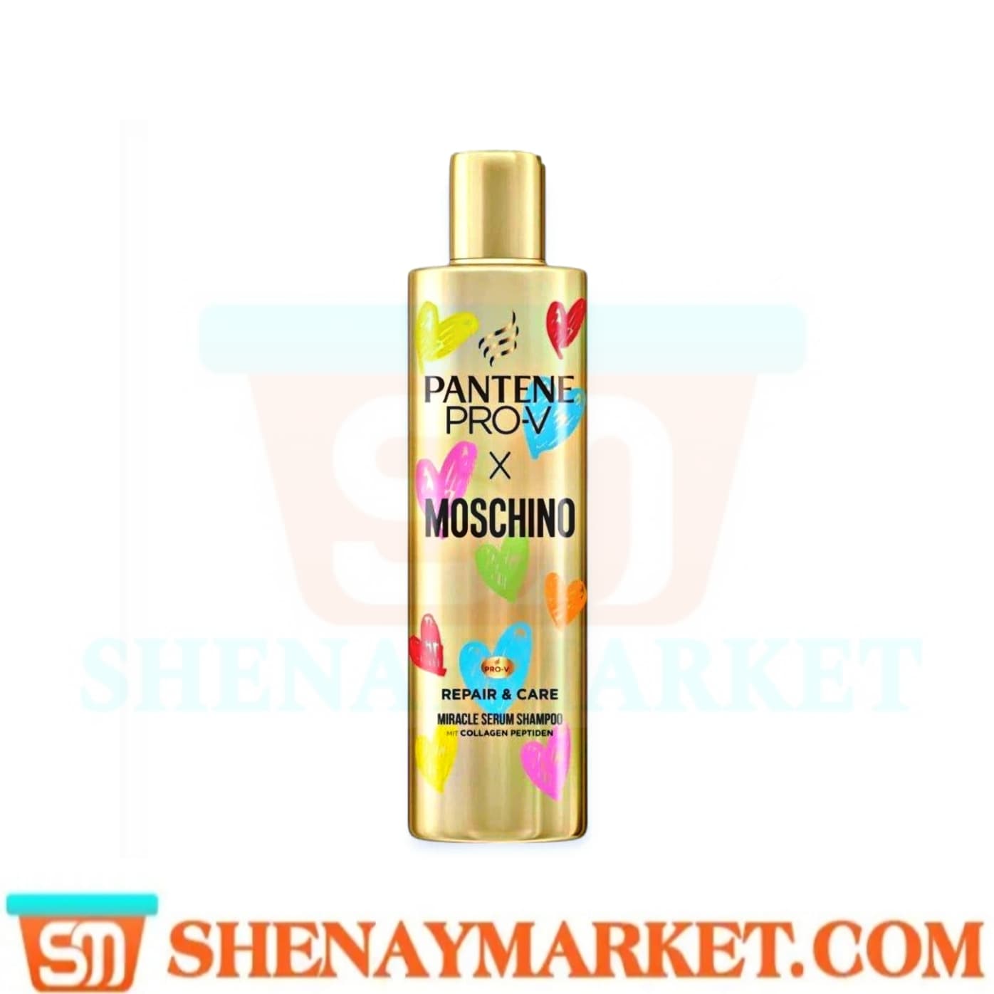شامپو سرم میراکل پنتن PANTENE مدل موسکینو Moschino Repair & Protect حجم 225 میل