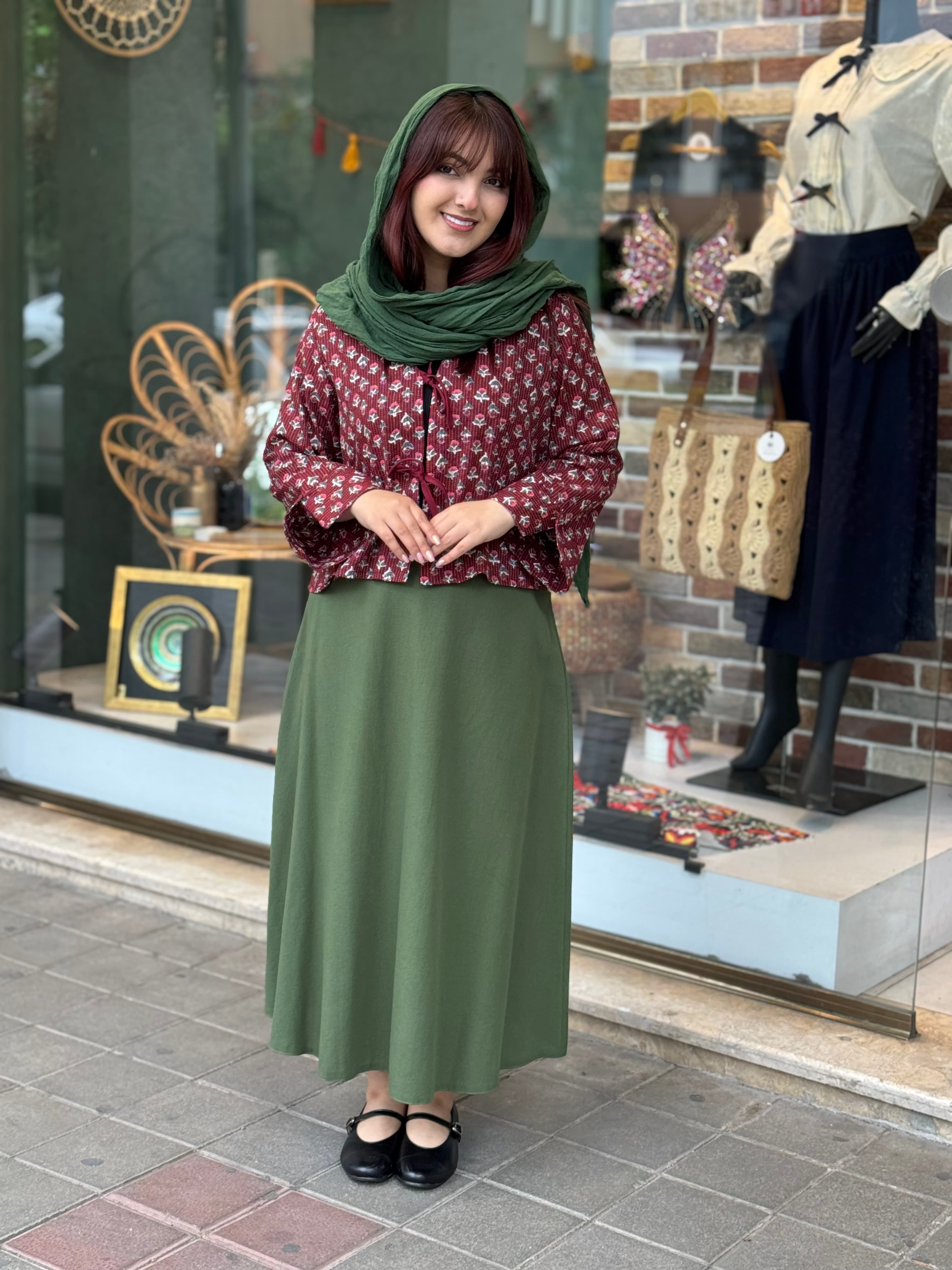 کت و دامن افرا یشمی — تصویر ۶
