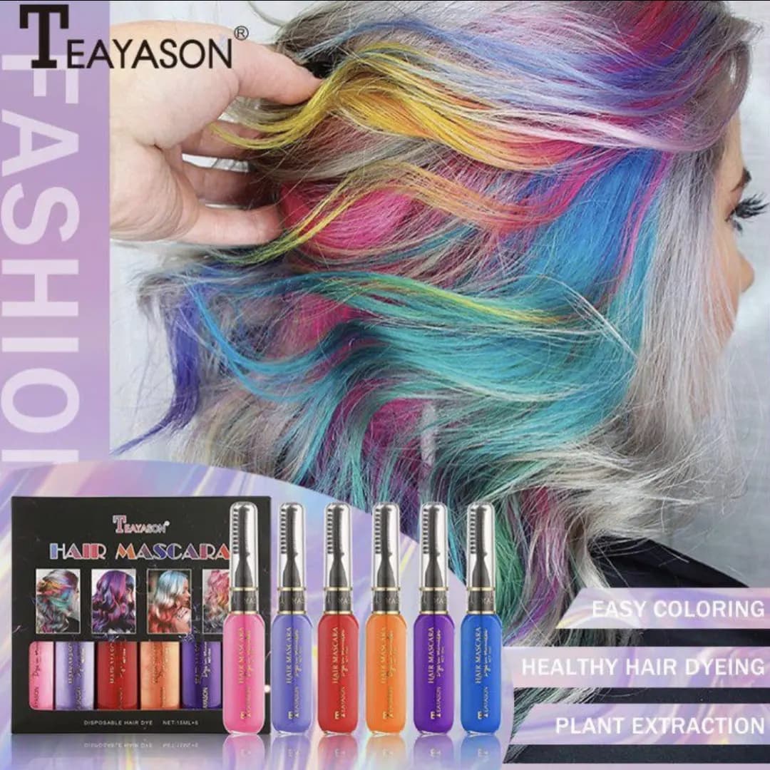 ریمل مخصوص مو رنگی تیاسون Teayason