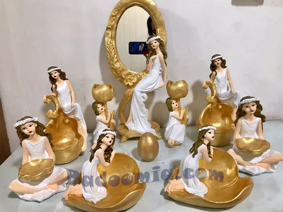 هفت سین فرشته سفید طلایی