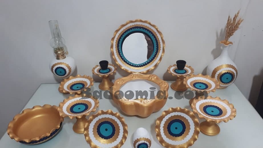 هفت سین چشم نظر طلایی کد 2