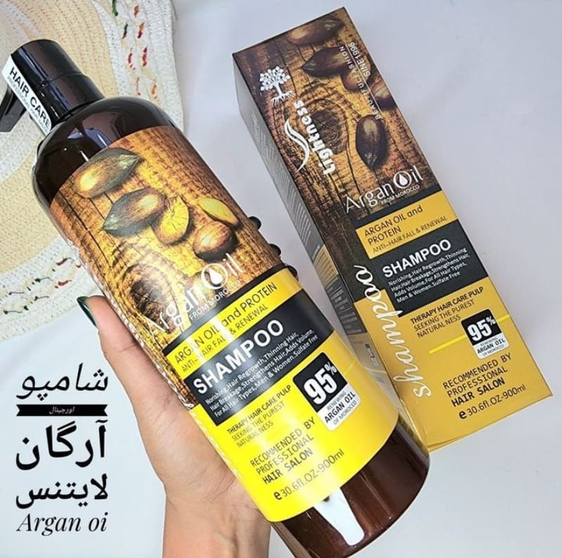شامپو اسلواکی آرگان لایتنس Argan oil