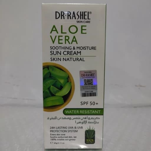 کرم ضد آفتاب SPF 50 آلوورا دکتر راشل 60 گرم — تصویر ۶
