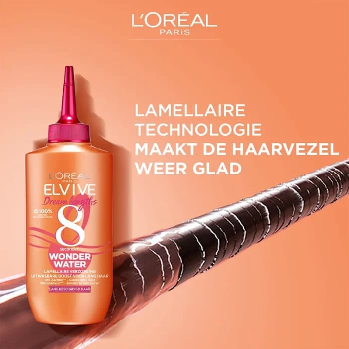 سرم آبرسان و تقویت کننده موی واندر واتر L’oreal (اورجینال) — تصویر ۴