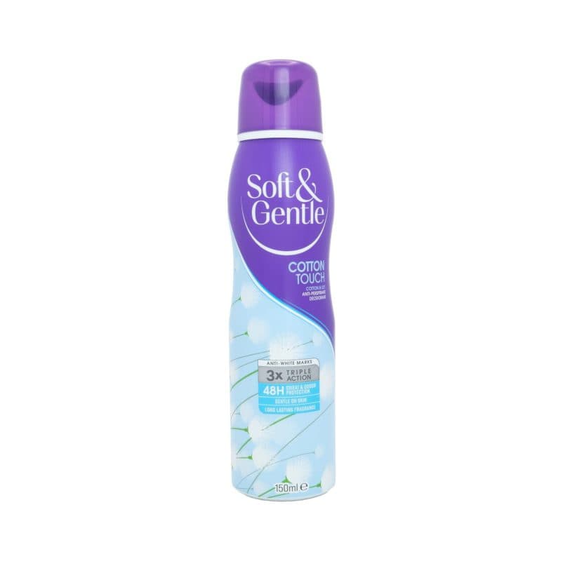 اسپری بدن زنانه Soft & Gentle با رایحه Cotton Touch