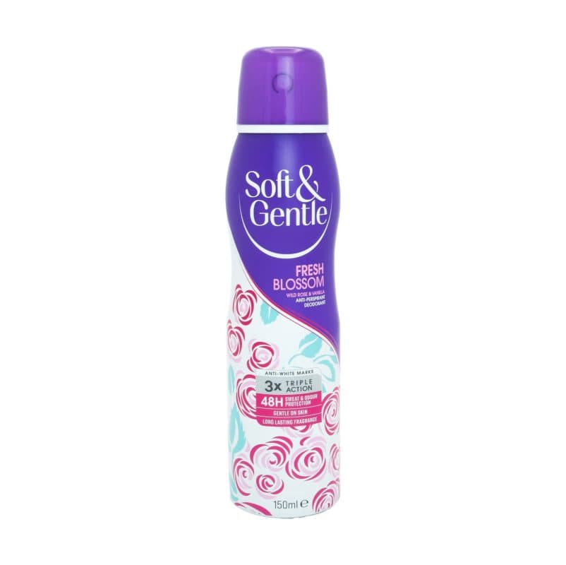 اسپری بدن زنانه Soft & Gentle با رایحه سایز بزرگ Fresh Blossom