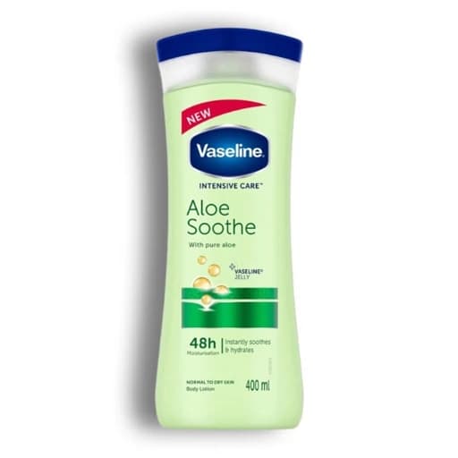 لوسیون بدن وازلین عصاره آلوئه‌ورا Aloe Soothe حجم 400 میل