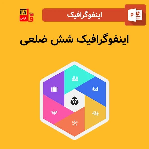 اینفوگرافیک شش ضلعی