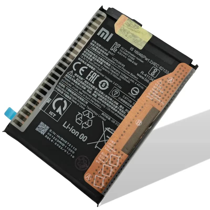 باتری اورجینال (تولید خود کمپانی MI)BN57 شیائومی Poco X3 Pro NFC با گارانتی یکساله — تصویر ۲