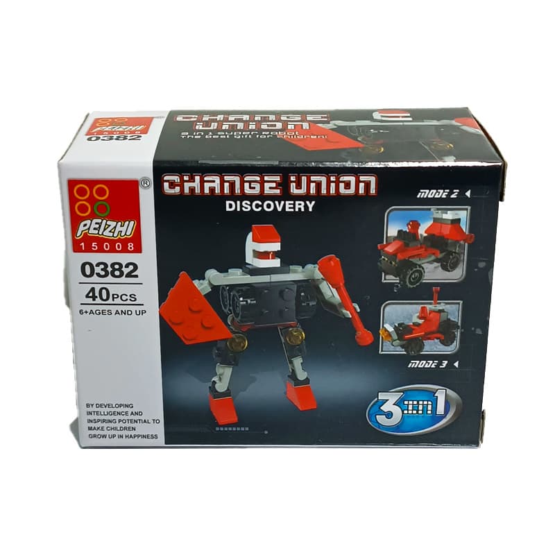 بازی ساختنی لگو ربات ها مدل Change Union (4مدل) 🤖