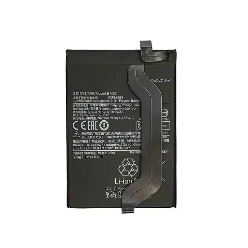 باتری موبایل مدل BM57 ظرفیت 5000 میلی آمپر سزگار با گوشی موبایل شیائومی Poco X3 GT