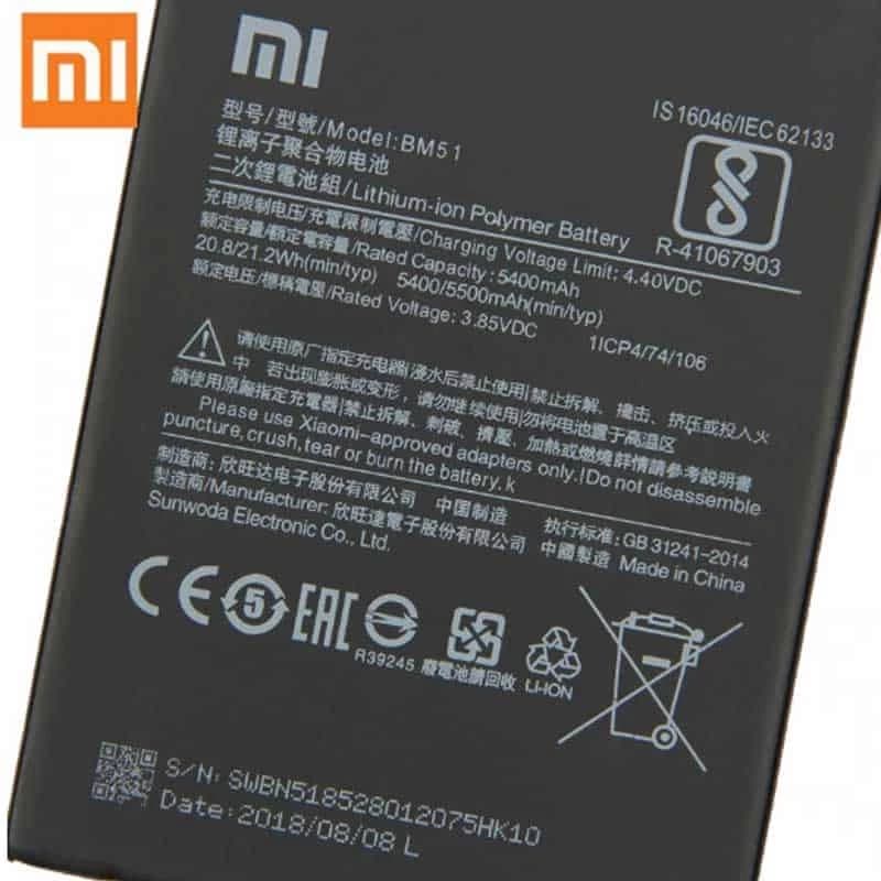 باتری Xiaomi Mi Max 3 – BM51 — تصویر ۲