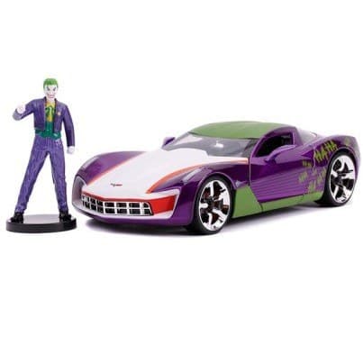 ماکت ماشین جادا مدل Chevy Corvette Stingray 2009 طرح جوکر