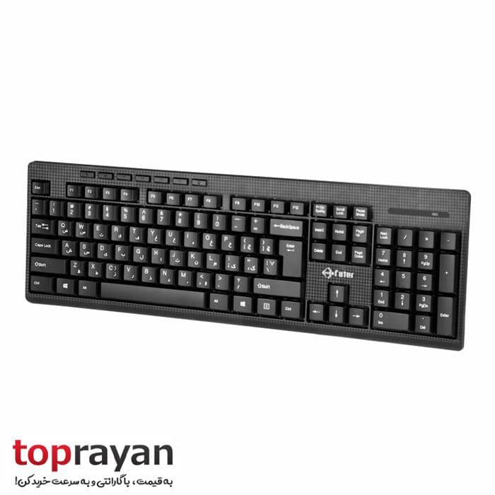 کیبورد و ماوس بی سیم فاطر مدل CWN-4000B — تصویر ۳