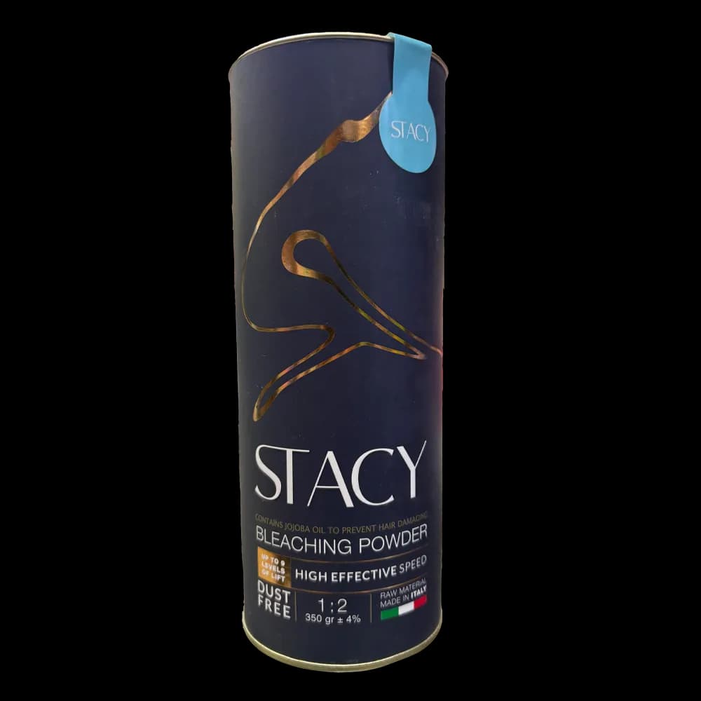پودر دکلره آبی استیسی STACY | وزن 350 گرم (قدرت روشنکنندگی بالا)