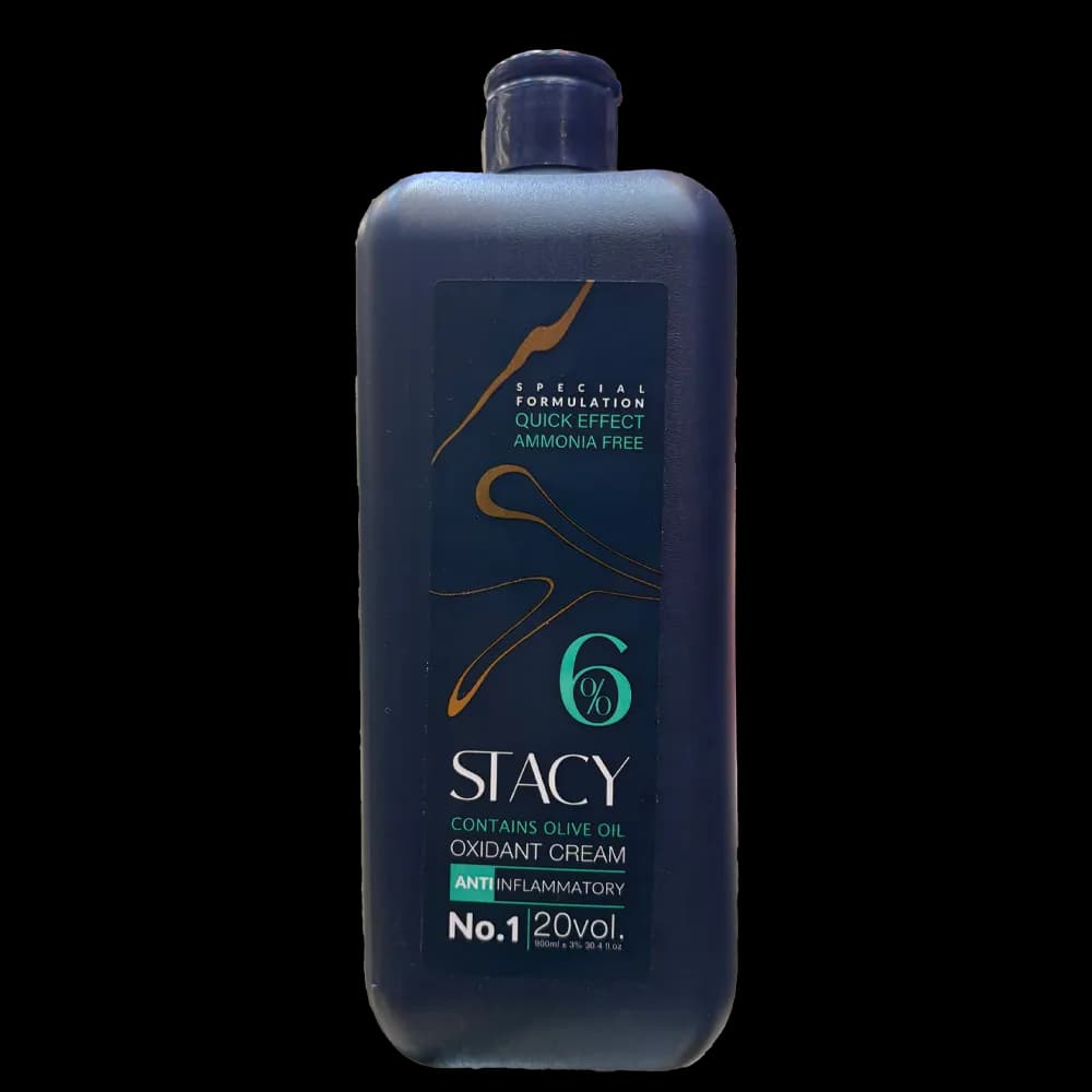اکسیدان بدون آمونیاک استیسی STACY 6% | حجم 900 میلی‌لیتر (20Vol)