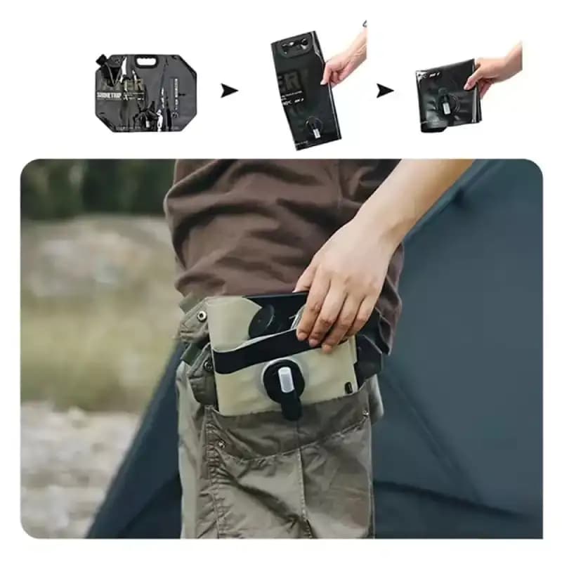 گالن آب تاشو شاین تریپ مدل A469 — تصویر ۹