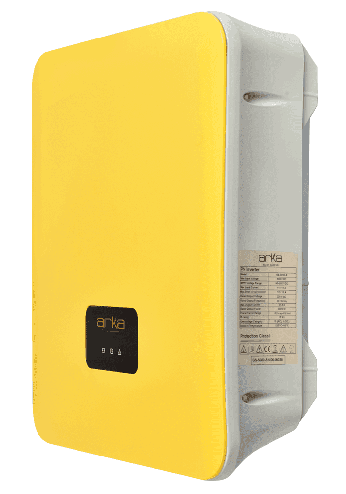 اینورتر خورشیدی 5 کیلووات تکفاز مدل GS-5000-S برند ARKA