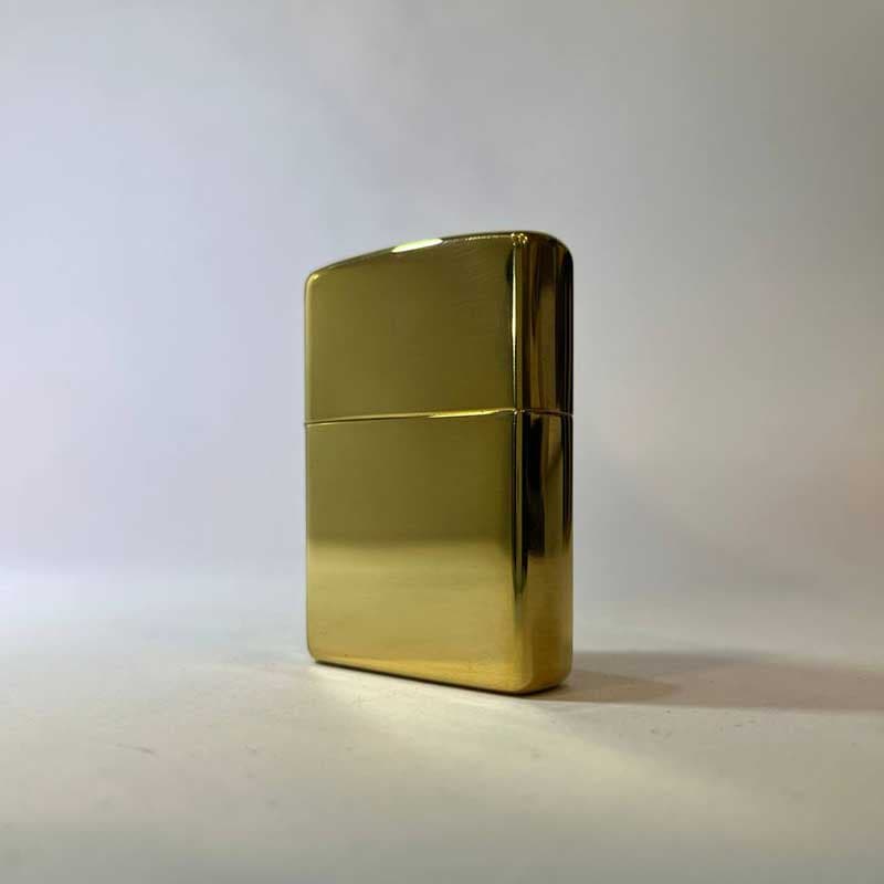 فندک زیپو اصل طلایی مدل 254B اورجینال zippo