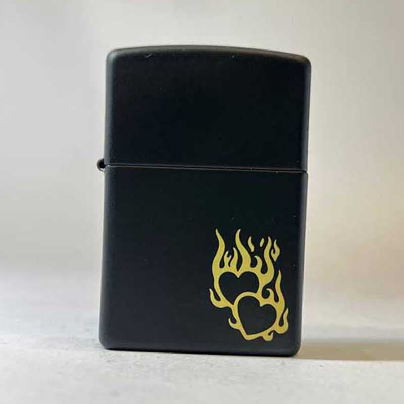 فندک زیپو اصل قلب آتشین مدل 46004 zippo