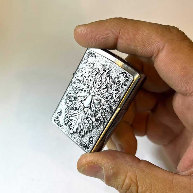 فندک زیپو اصل مرد سبز مدل 48906 zippo — تصویر ۴