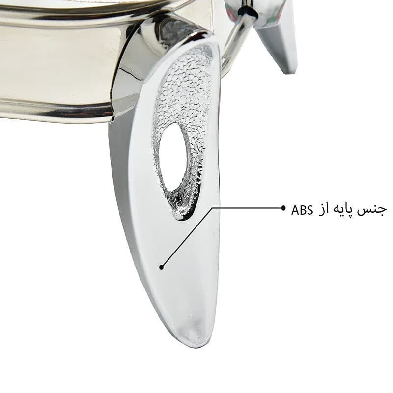 سوفله خوری مستطیل کوچک رزلند مدل قایقی استیل — تصویر ۸