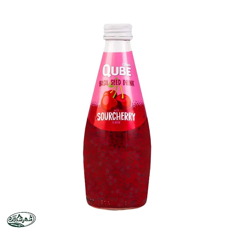 ابمیوه البالو کیوب لند شیشه 330سی سی