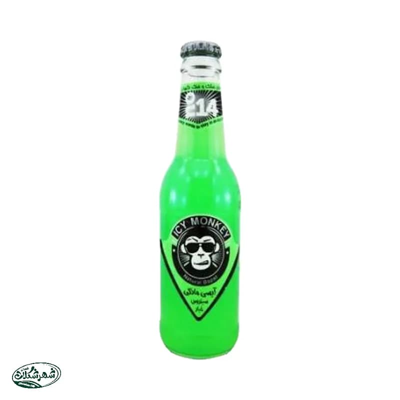 آبمیوه شیشه آیس مانکی خیار