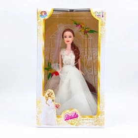 عروسک باربی با لباس عروس 130 APT